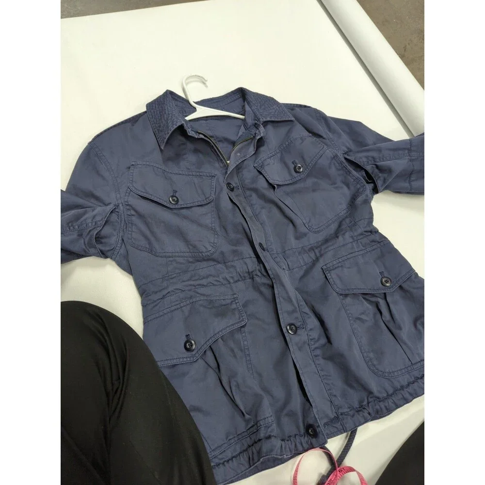 Unbranded Men's Size 32 Navy Blue Utility Cargo‎ Jacket